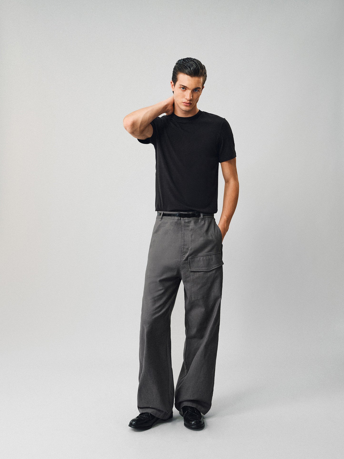 Work Pants with Patch Pockets