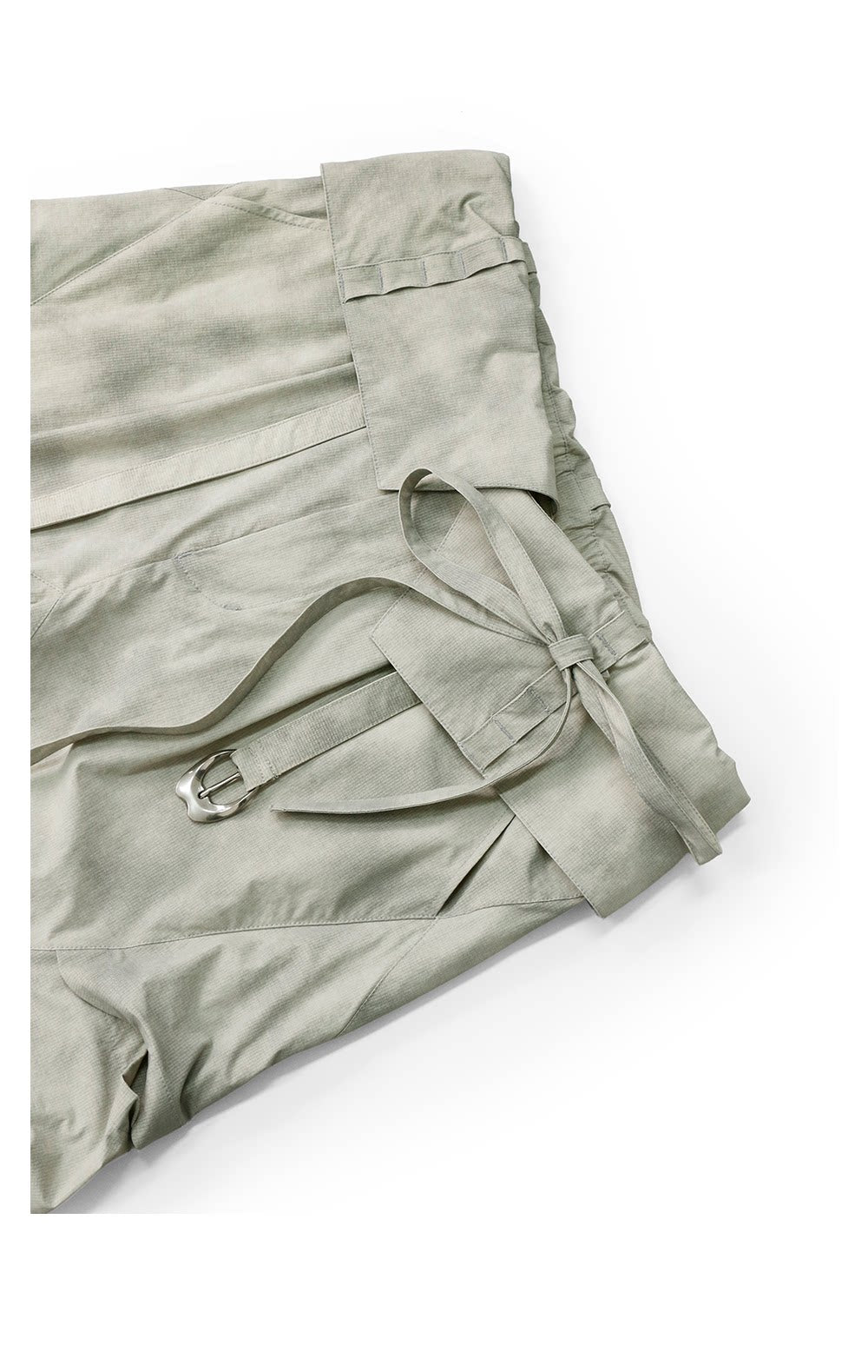 Cargo Pants with Waist Ripple Pockets