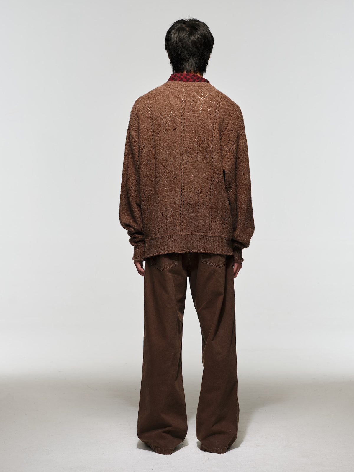 Alpaca Wool Cardigan with Buttons