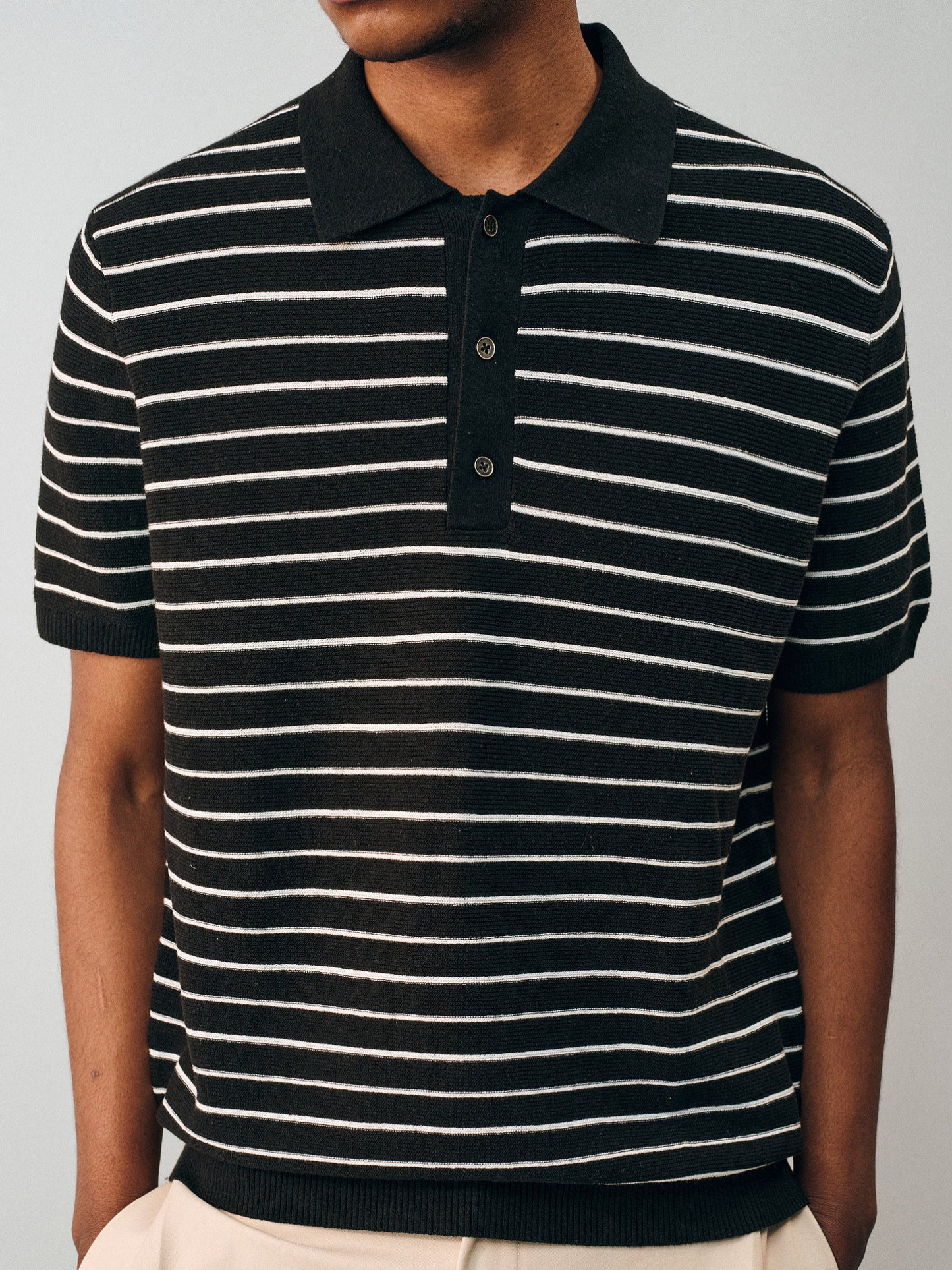 Striped Polo Shirt