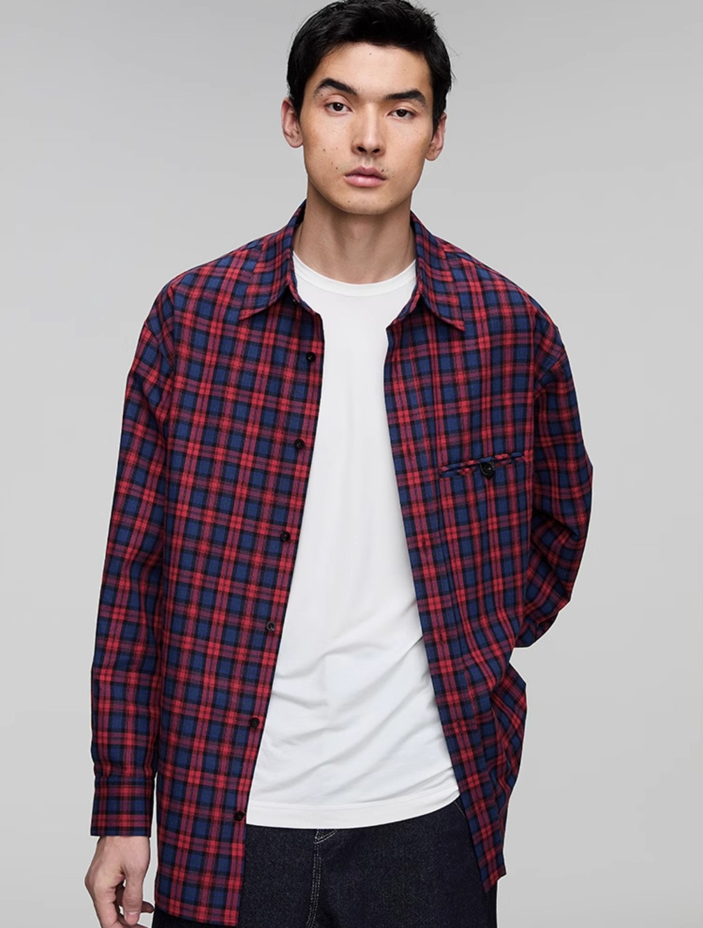 Drop Shoulder Casual Shirt