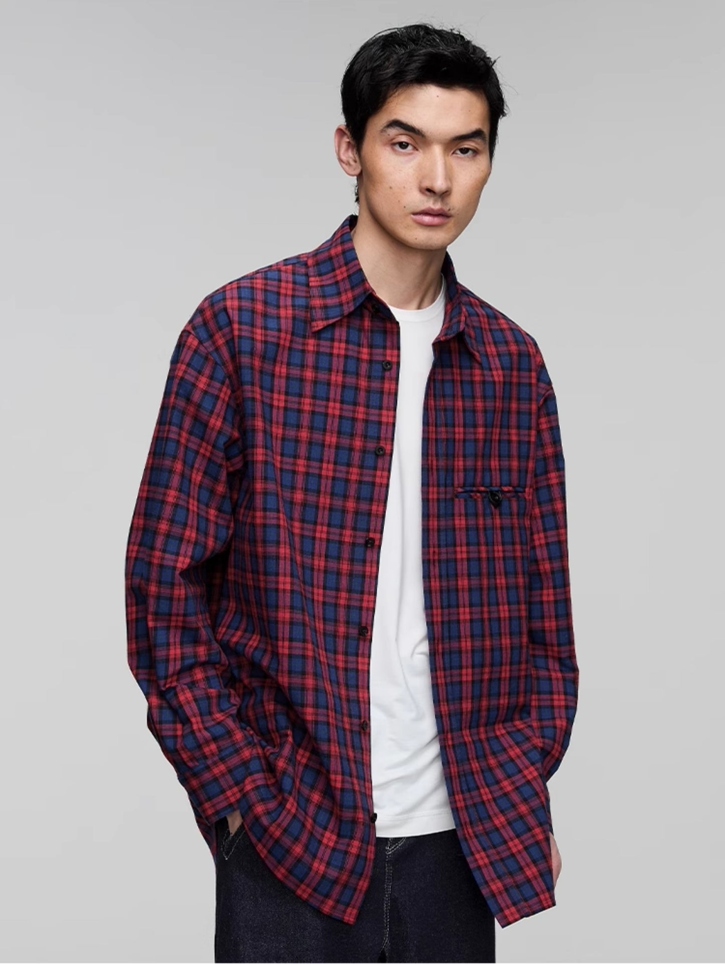 Drop Shoulder Casual Shirt