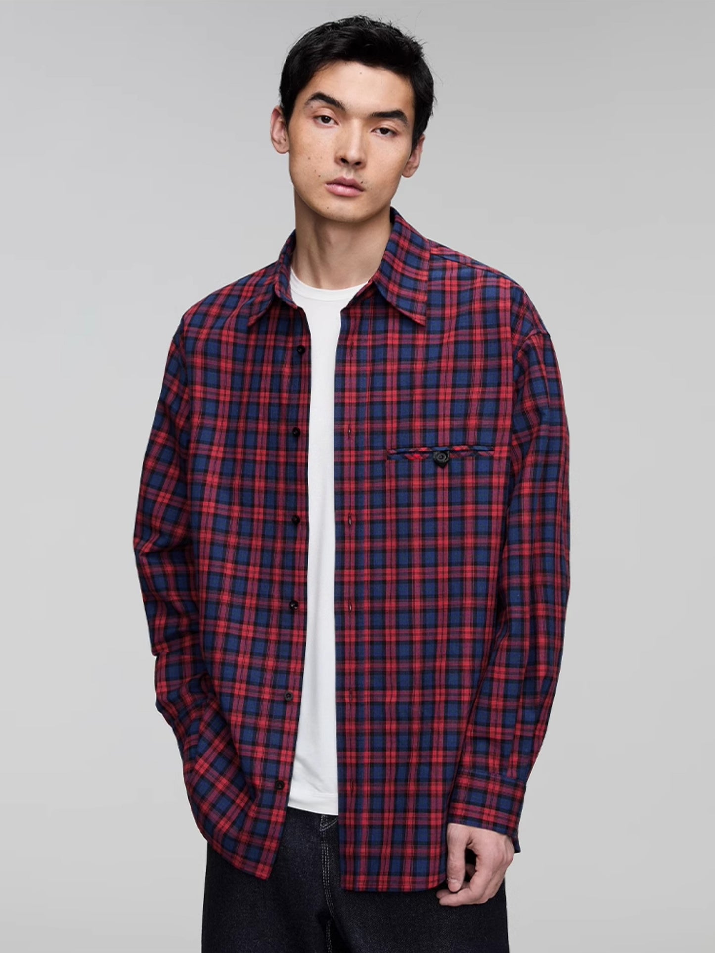 Drop Shoulder Casual Shirt