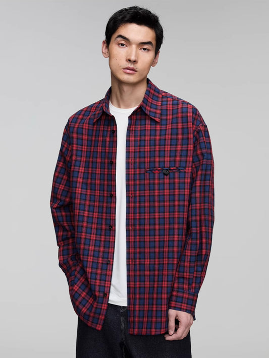 Drop Shoulder Casual Shirt