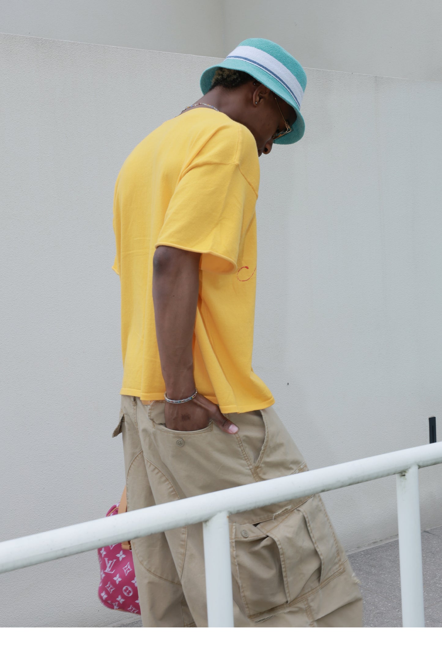 Distressed Print T-Shirt