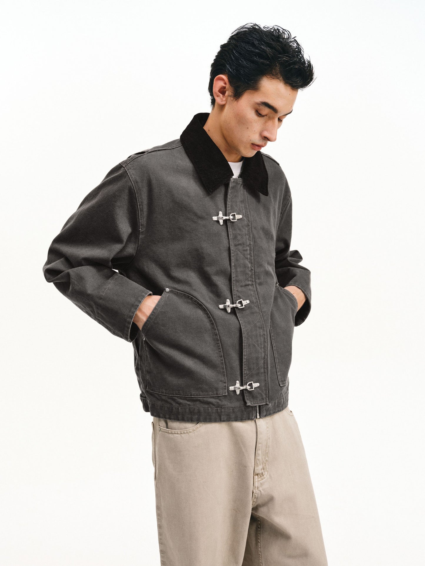 Aircraft Button Detroit Jacket