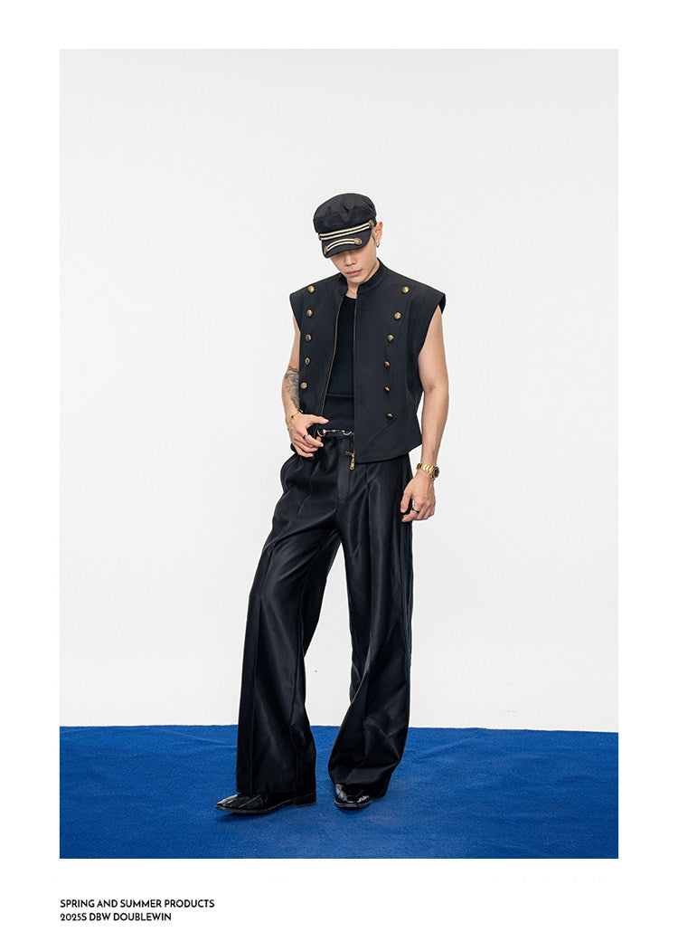 Loose Wide-Leg Casual Pants