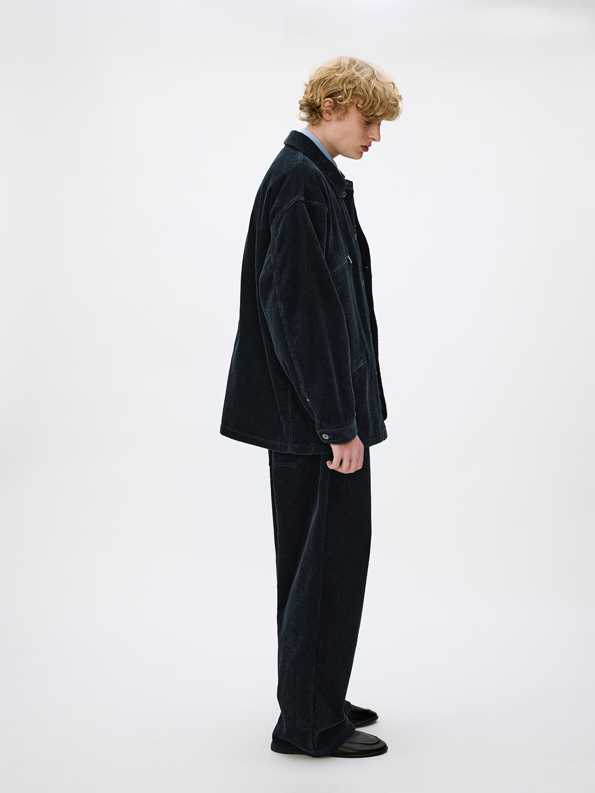 Wash-processed Cotton Corduroy Jacket