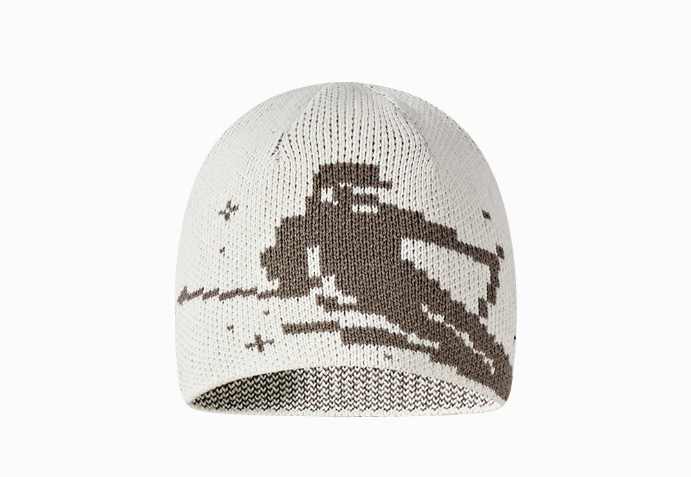 Jacquard Knit Cap