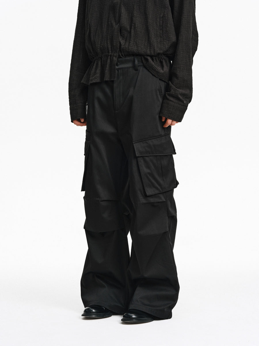 Multi-Pocket Casual Pants