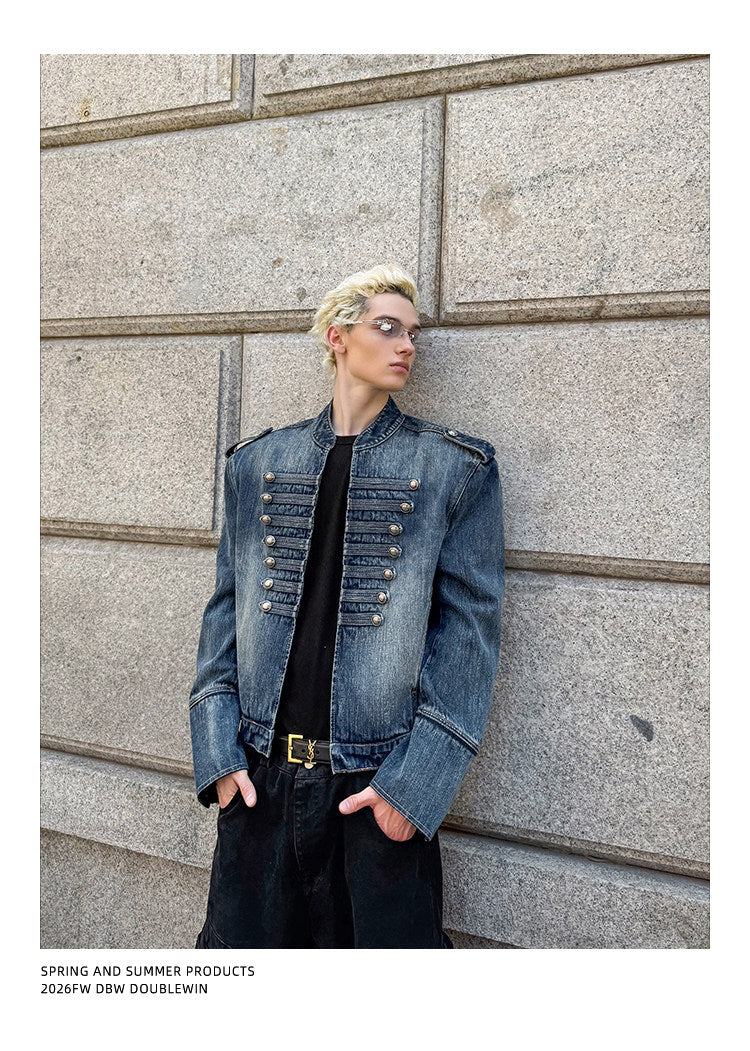 Vintage Washed Denim Jacket