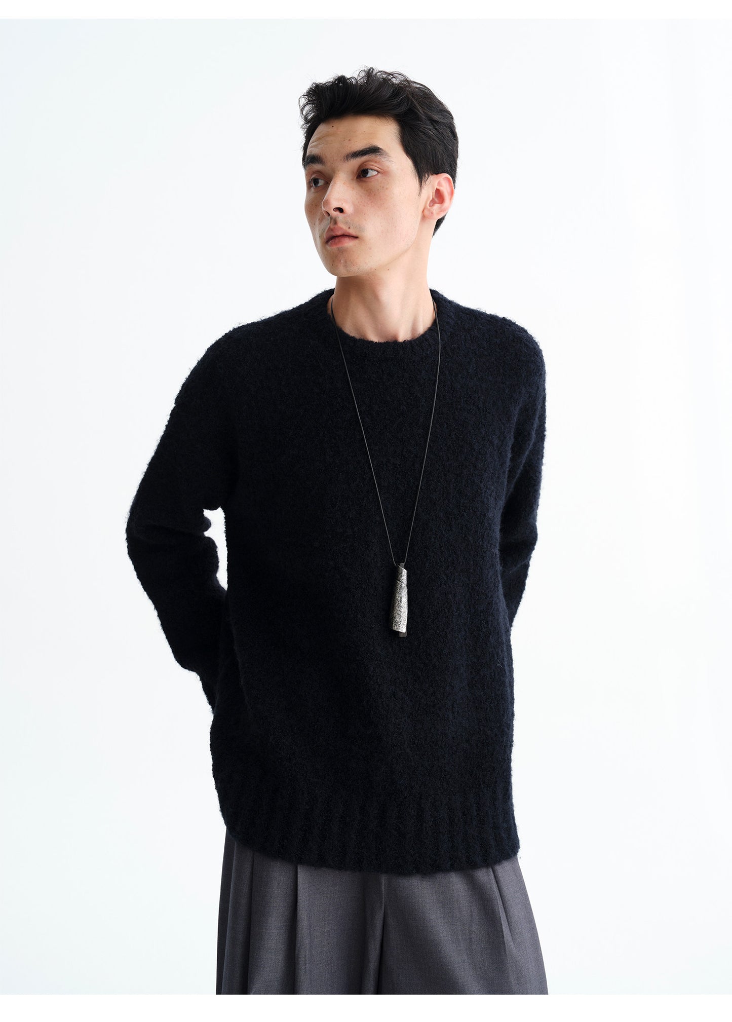 Heavyweight Wool Blend Sweater