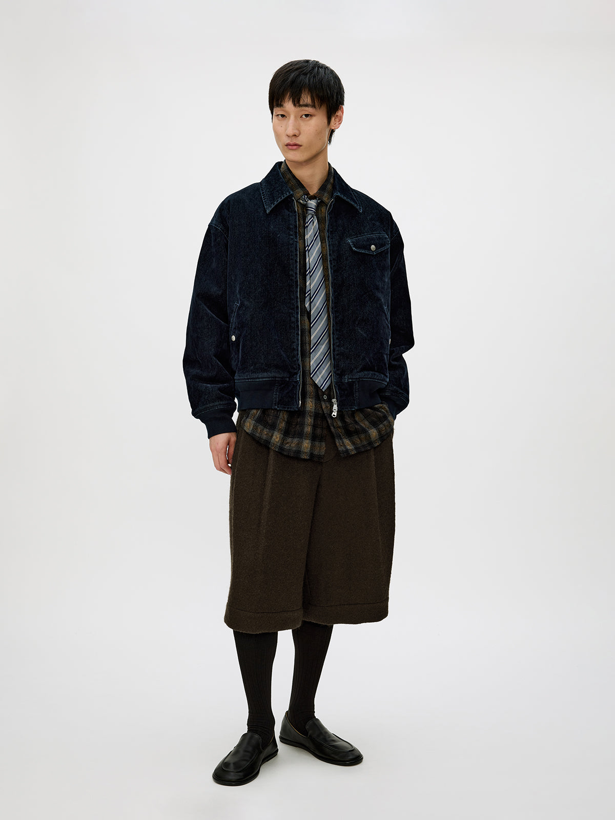 Flock Denim Bomber Jacket