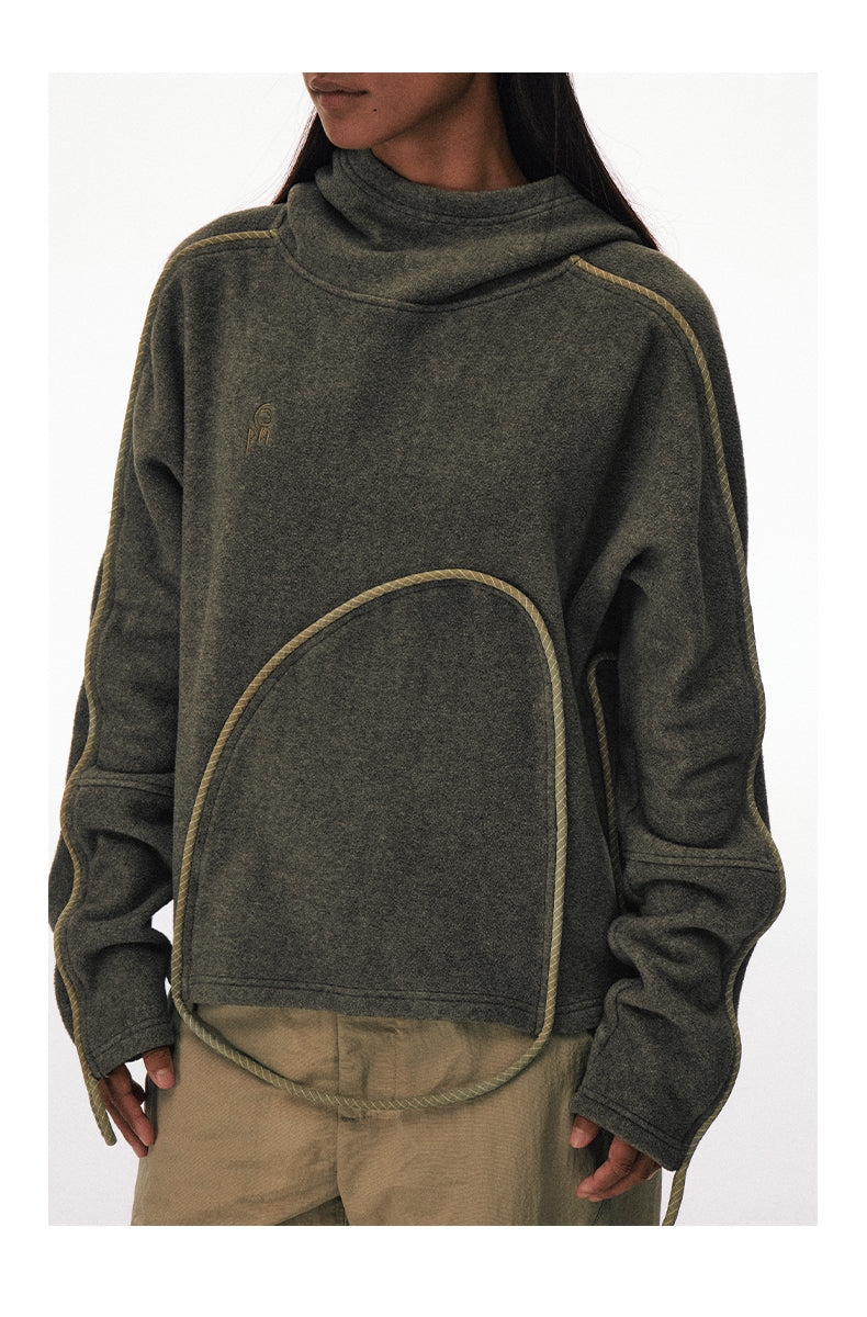 Fleece hoodie