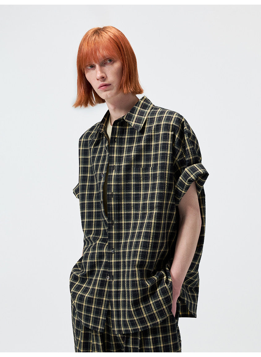 Pocket Checkered Shirt