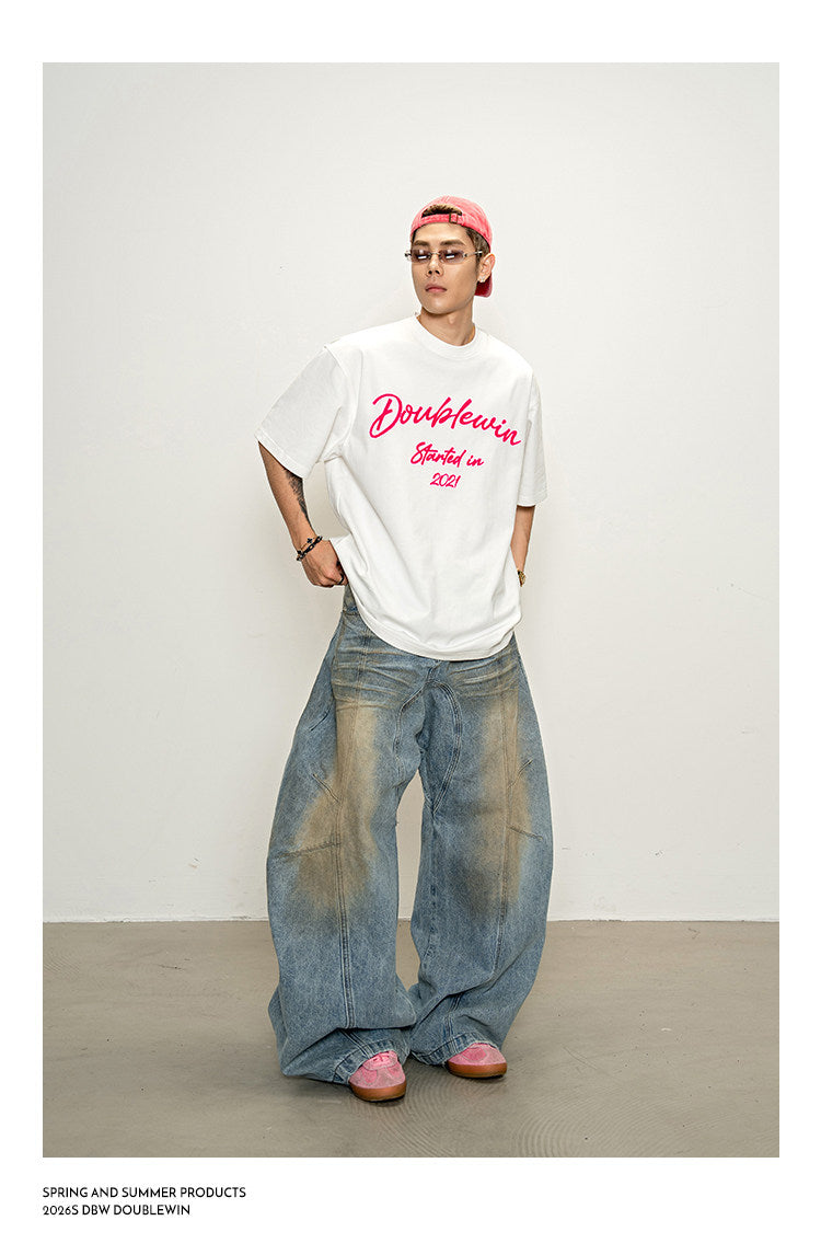 Embroidered Pure Cotton T-Shirt
