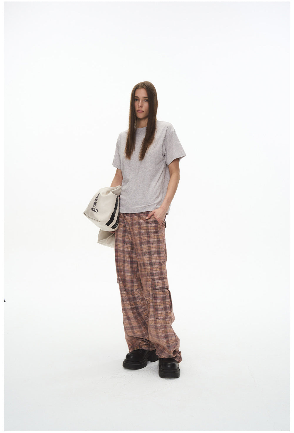 Unisex Drop-Shoulder Slim-Fit T-Shirt