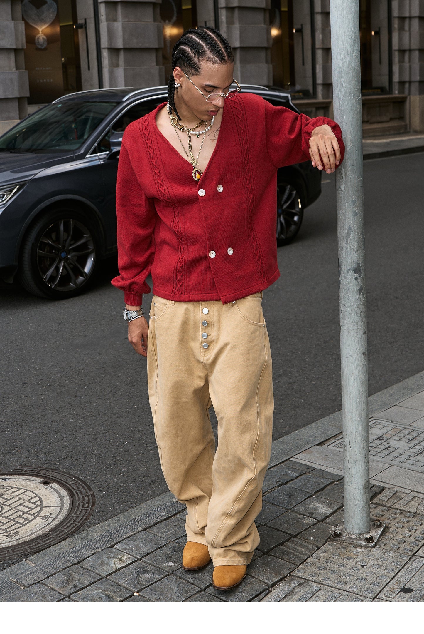 Classic 5-Button Work Pants