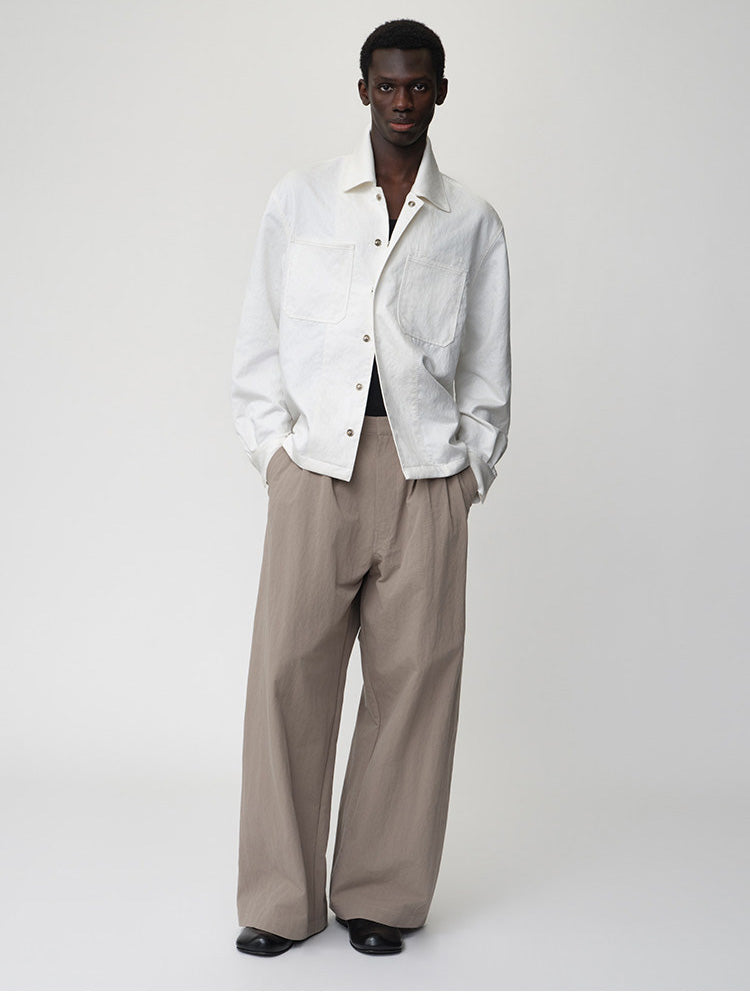 Patch-Pocket Casual Jacket