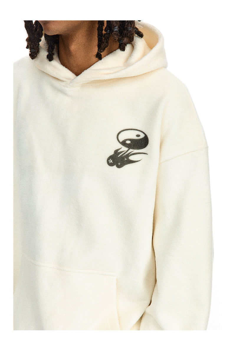 Printed Hooded Sweatshirt