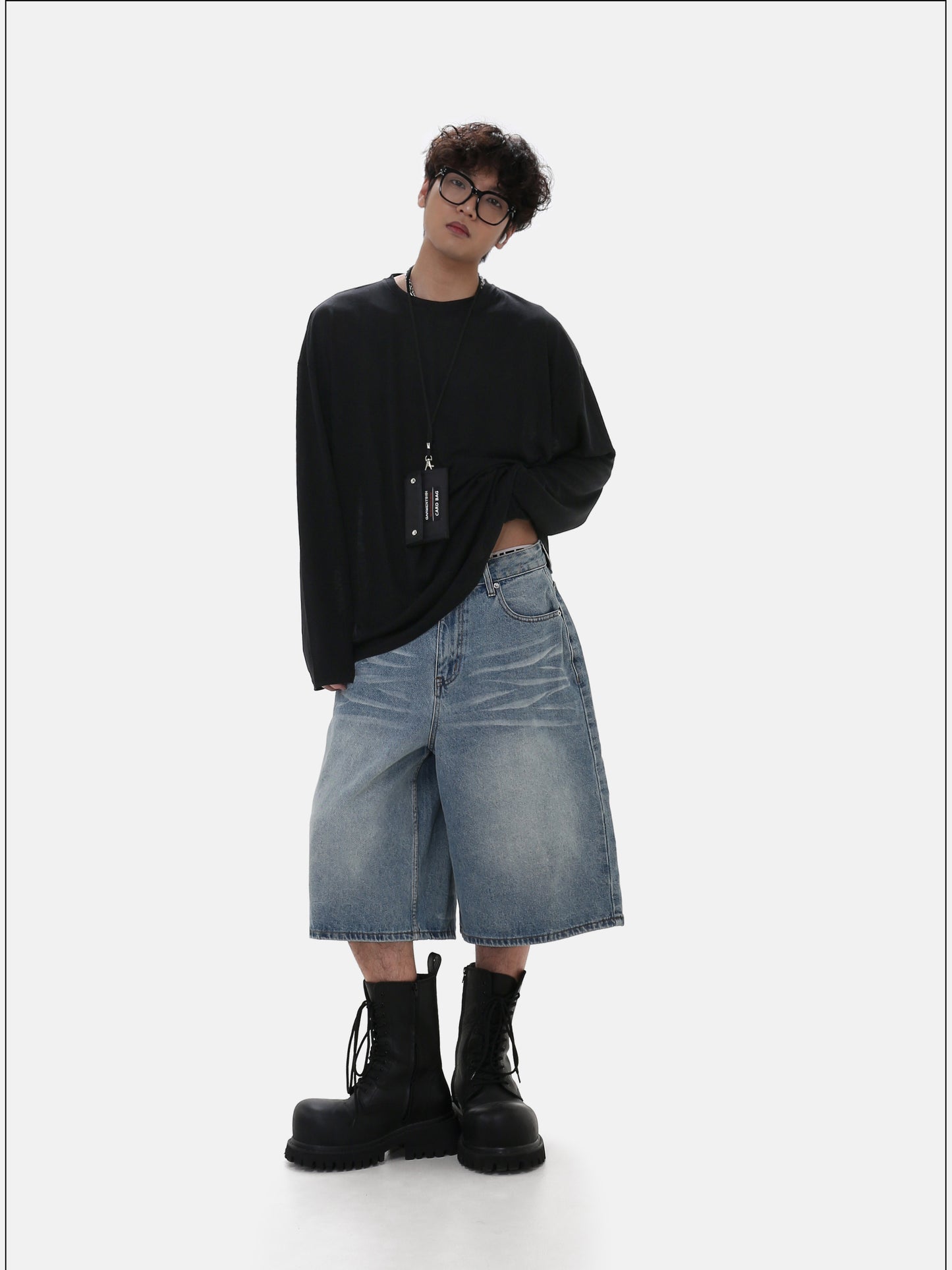 루즈핏 무지 티셔츠