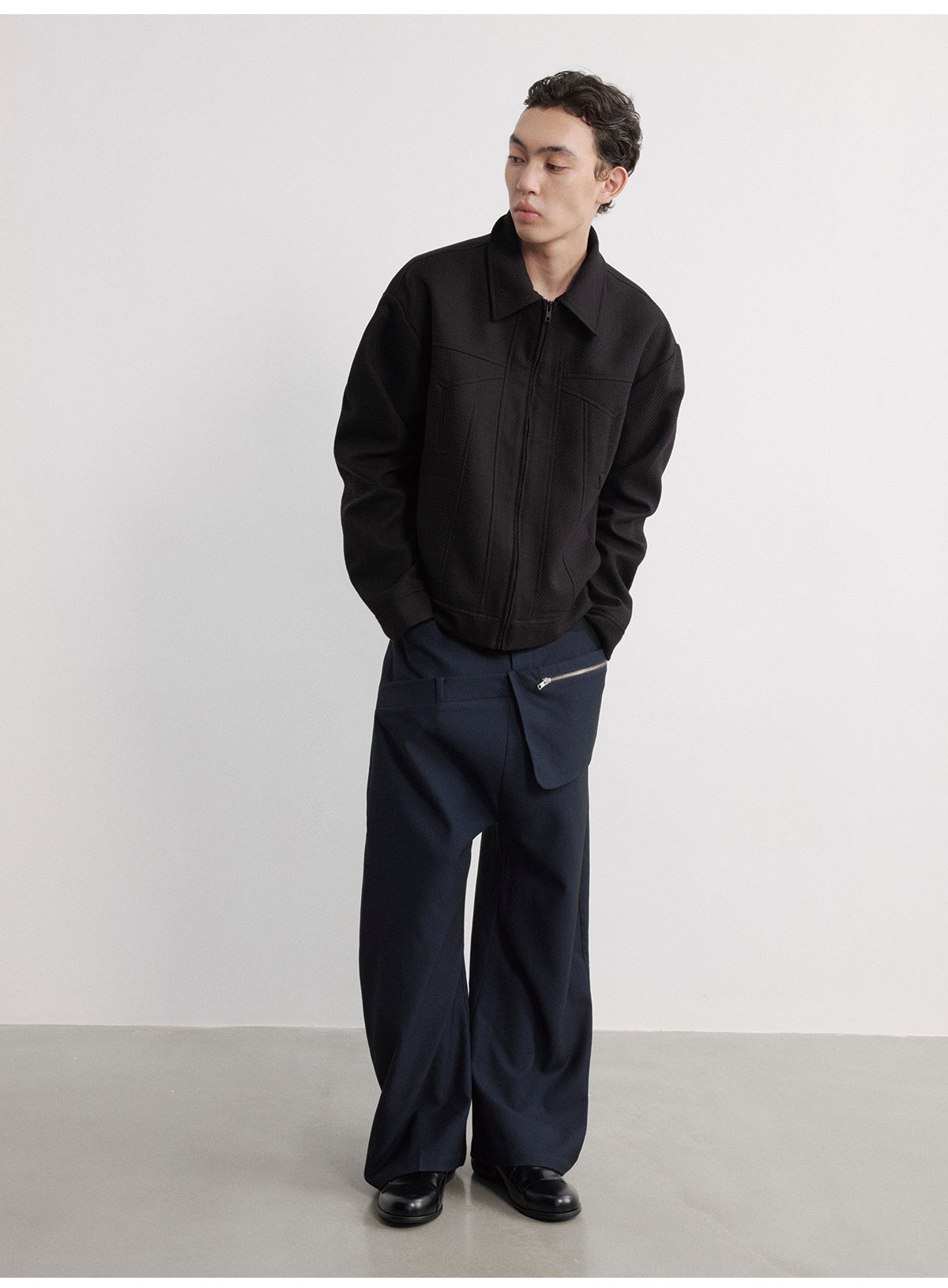 지퍼 피트 자켓