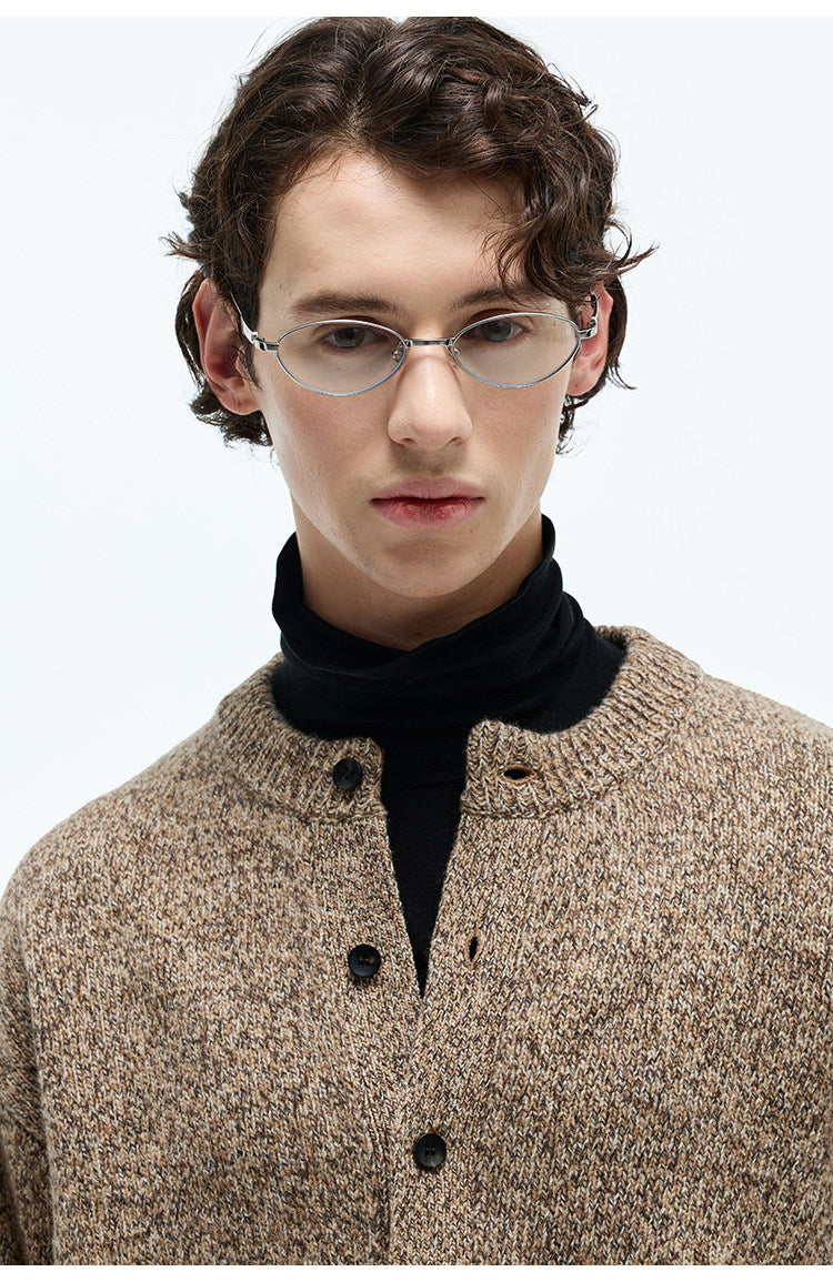 Merino Wool Blend Cardigan