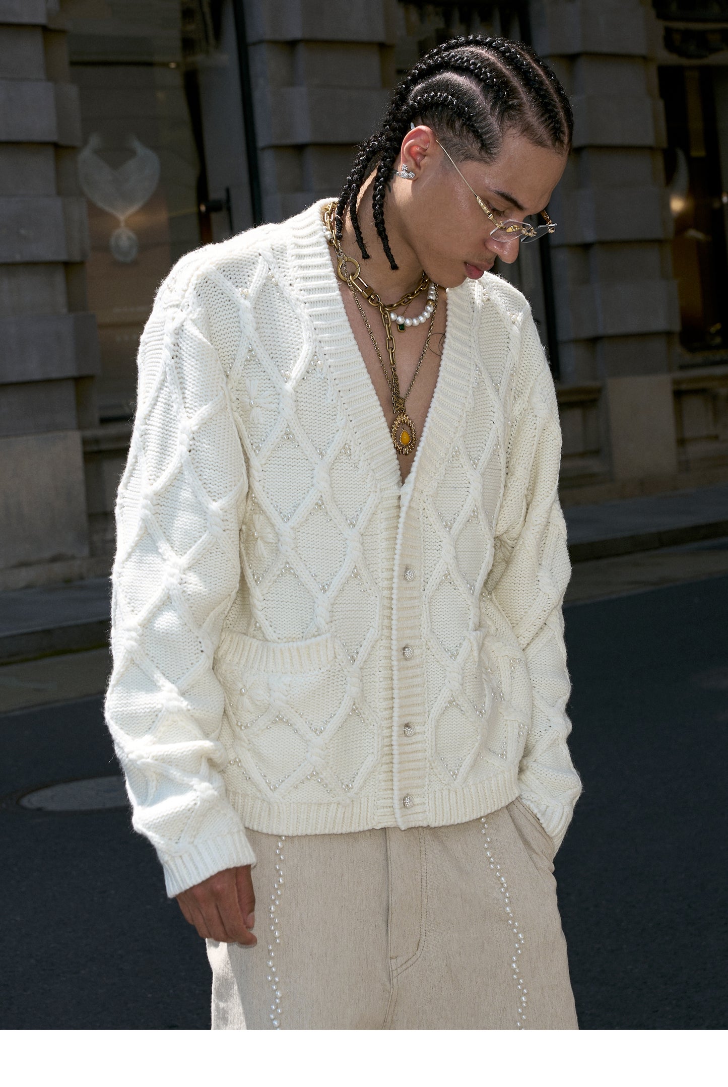 Lazy Loose Knit Cardigan