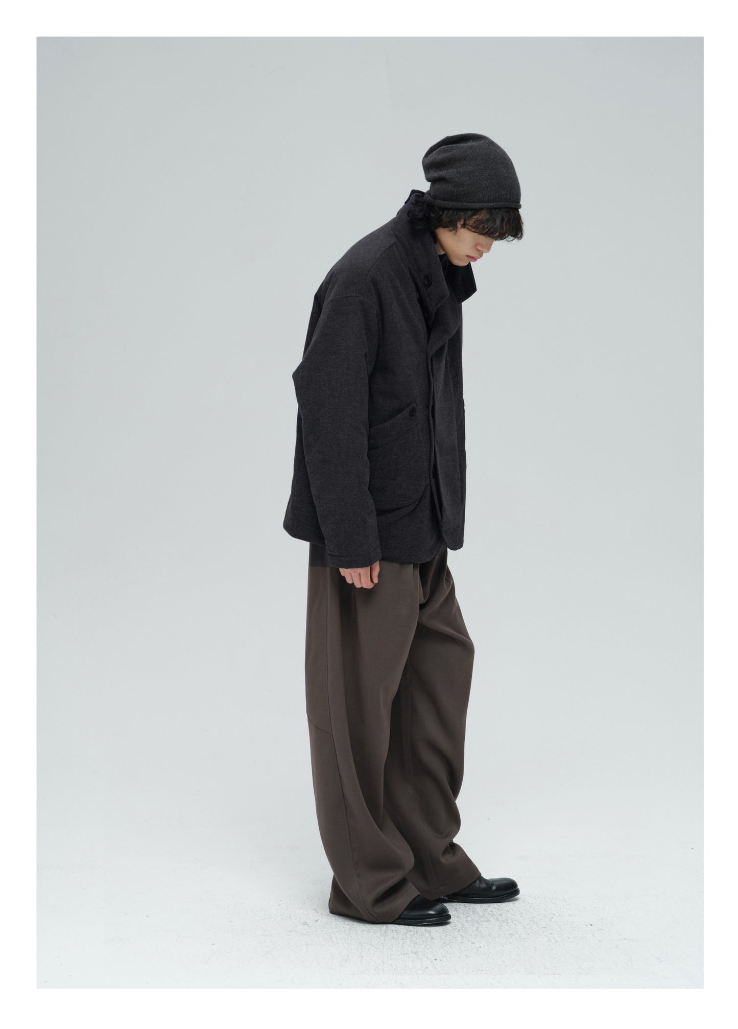 Stand Collar Thick Jacket