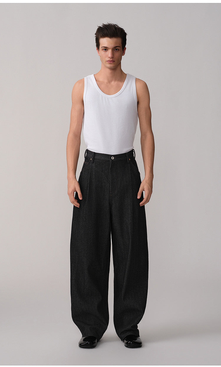 Workwear Casual Denim Pants