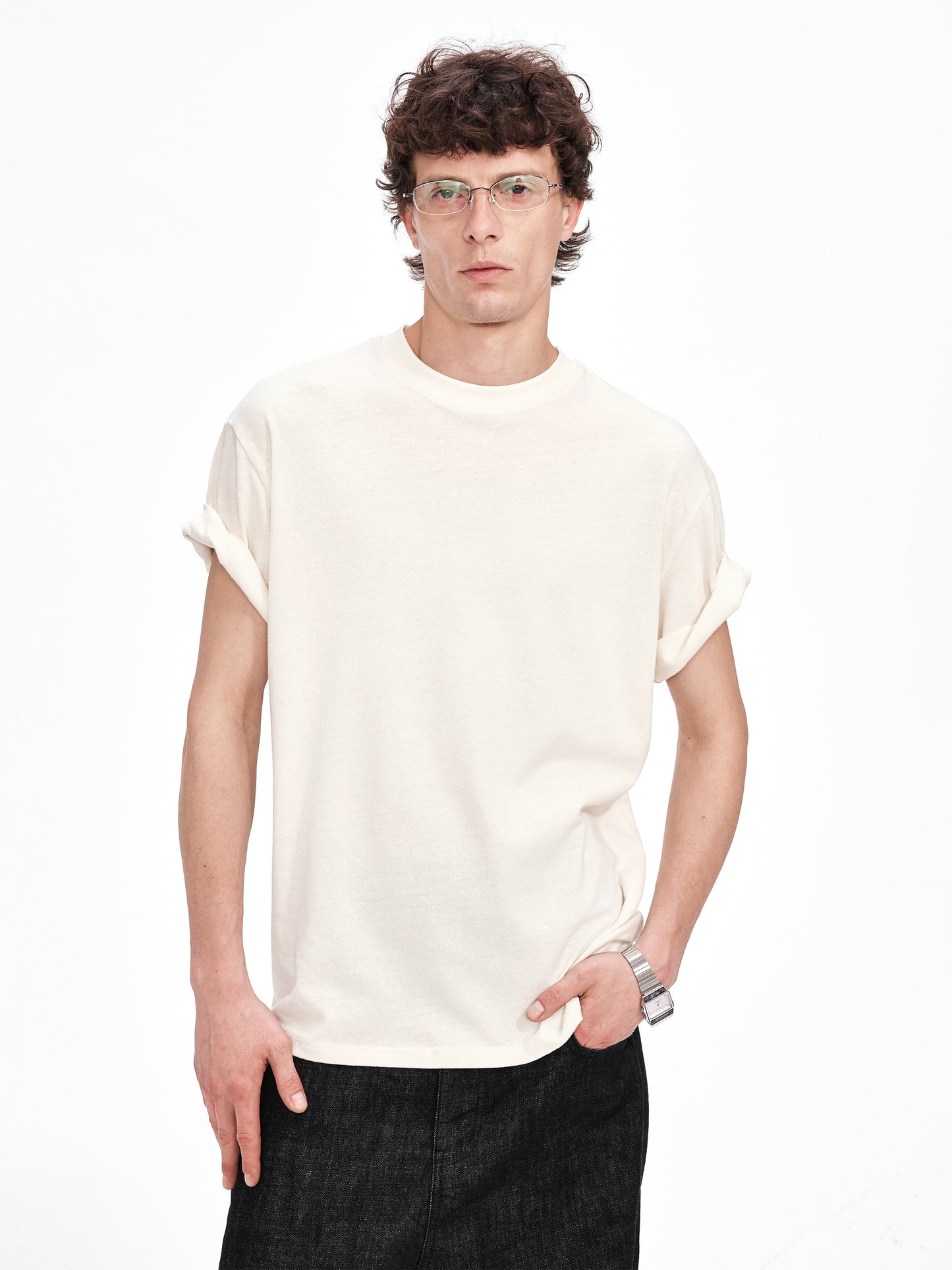 Silk Loose-Fit T-Shirt