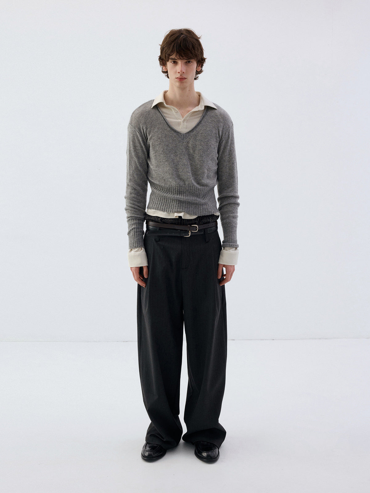 3D-Cut Casual Pants
