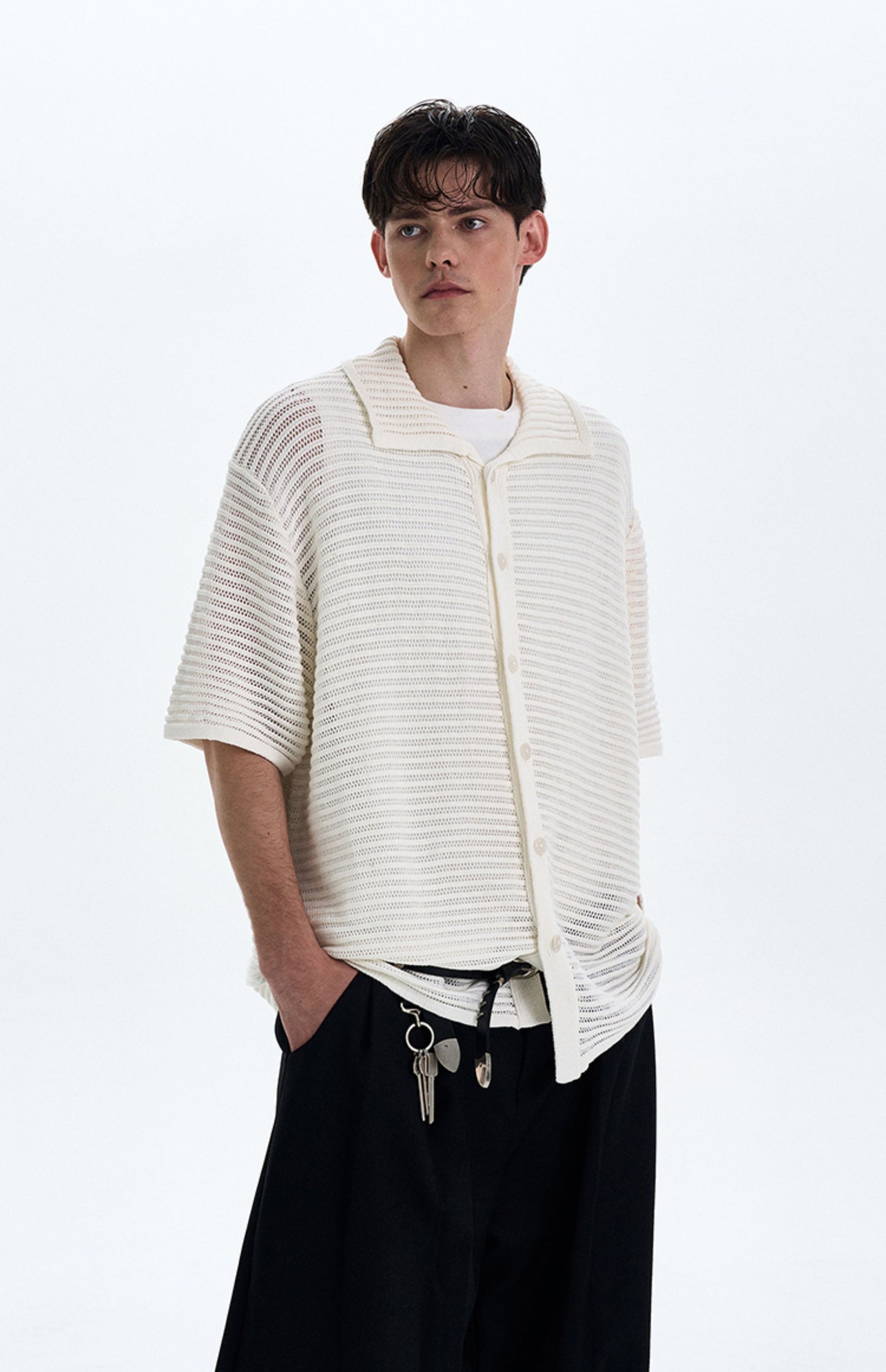 High-end hollow knit