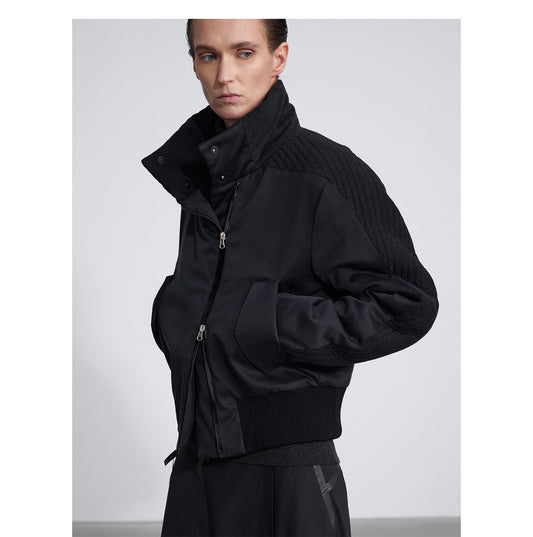 3D-Structured Quilted Jacket