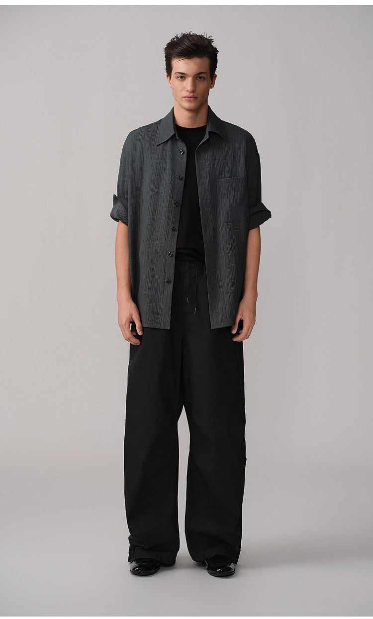 Roll-Up Sleeve  Lightweight Shirt