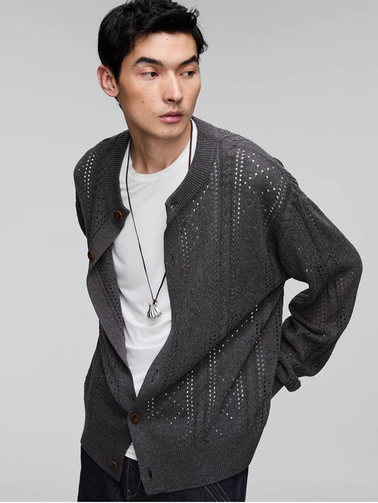 Wool cardigan