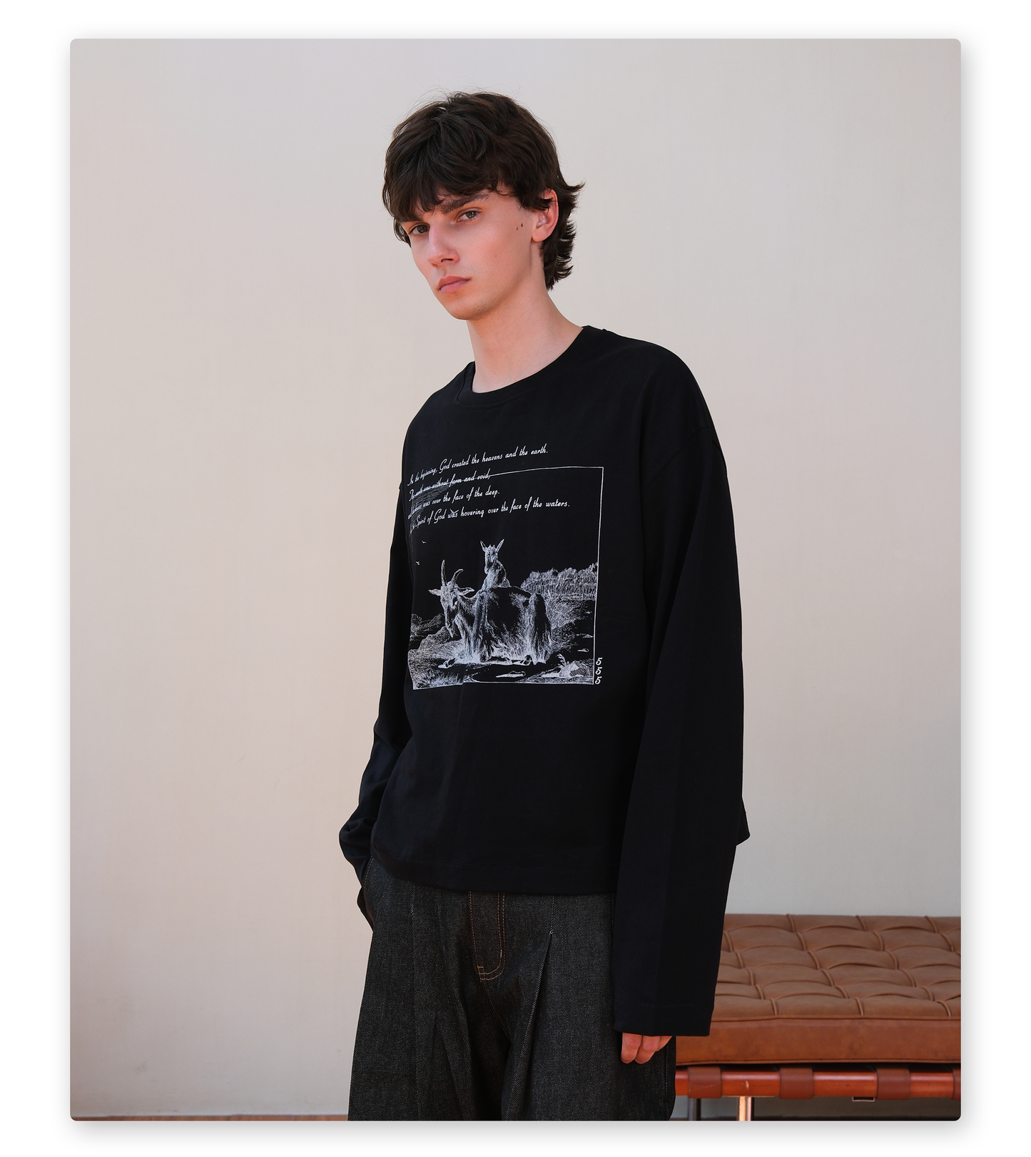 Single-Stitch Printed T-Shirt