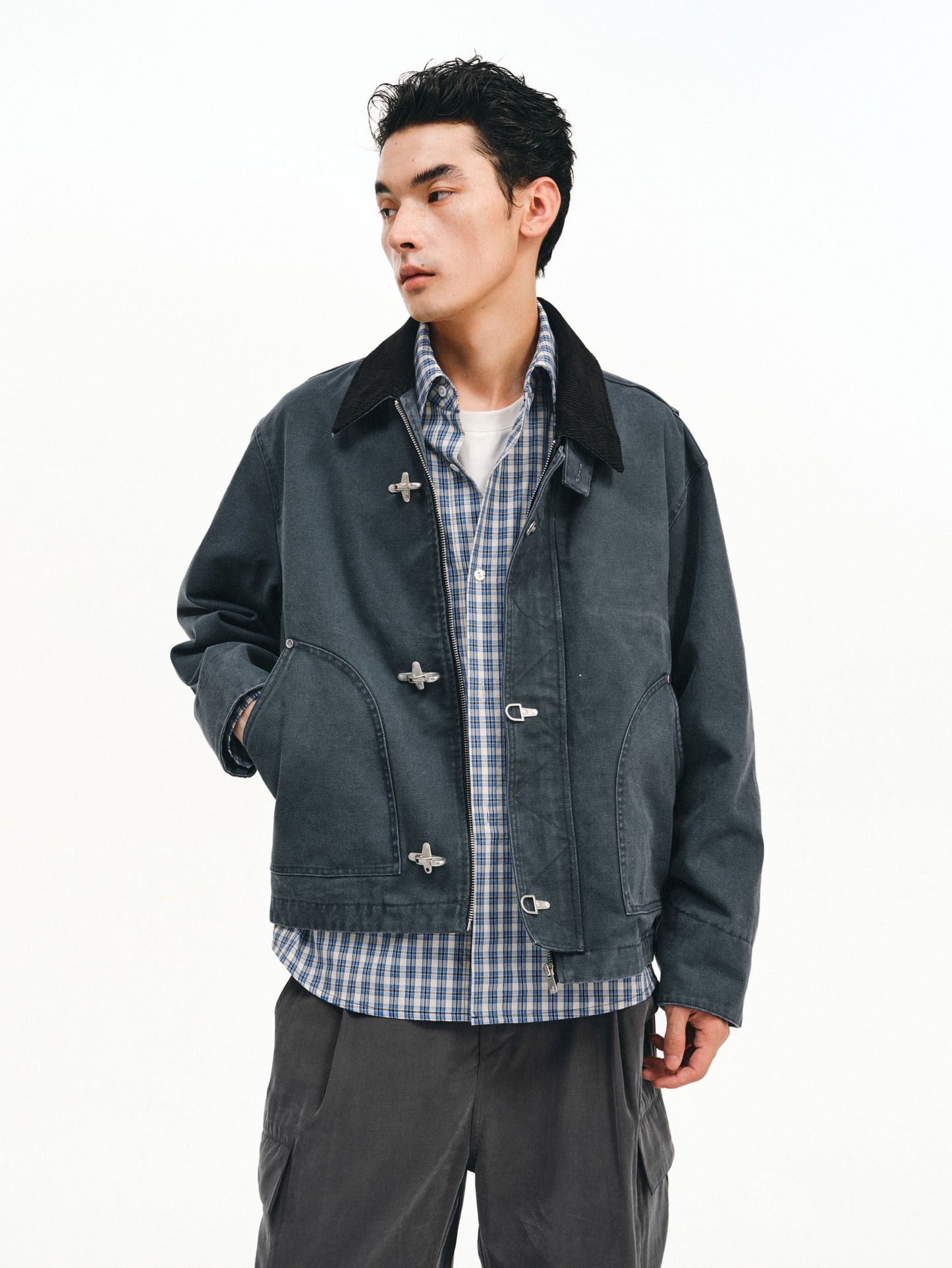 Aircraft Button Detroit Jacket