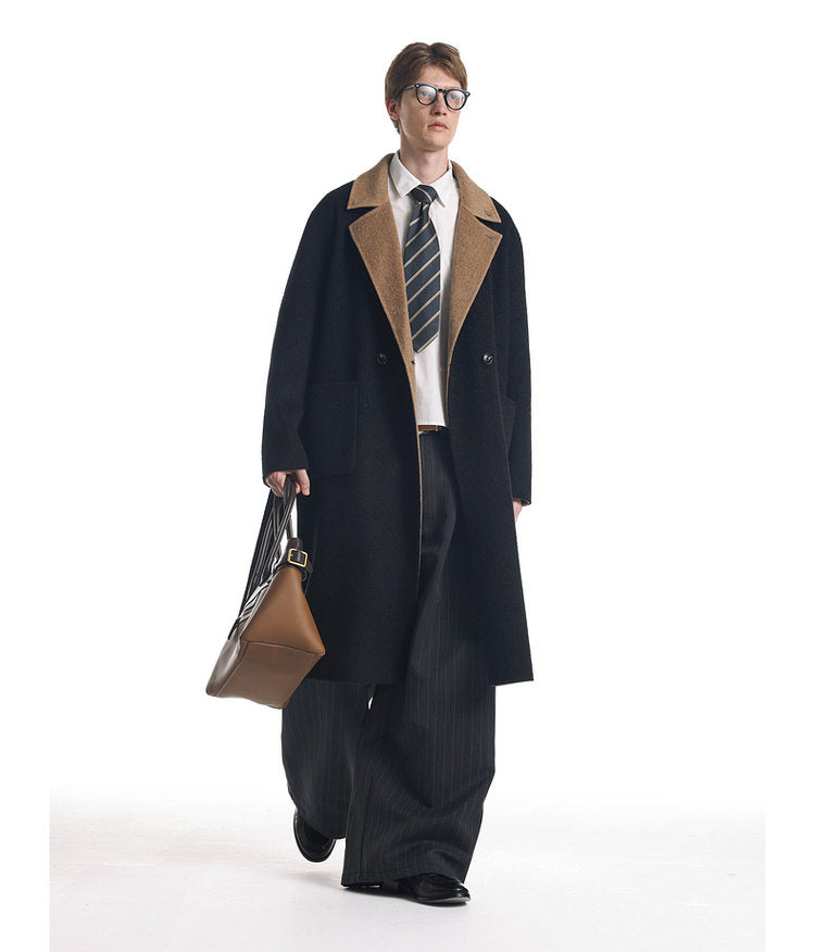 Reversible Heavyweight Wool Coat