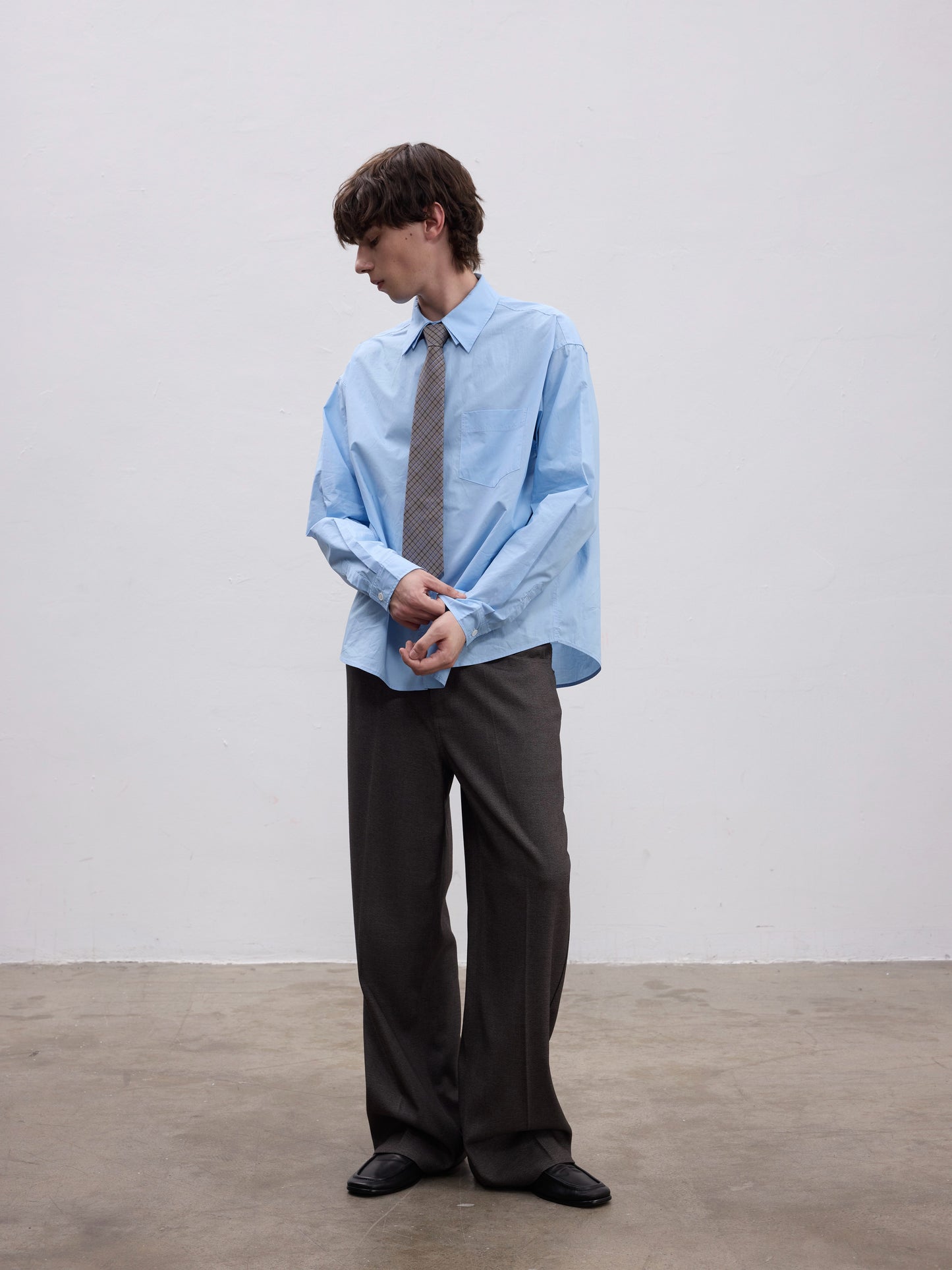 Elastic Waist Casual Pants