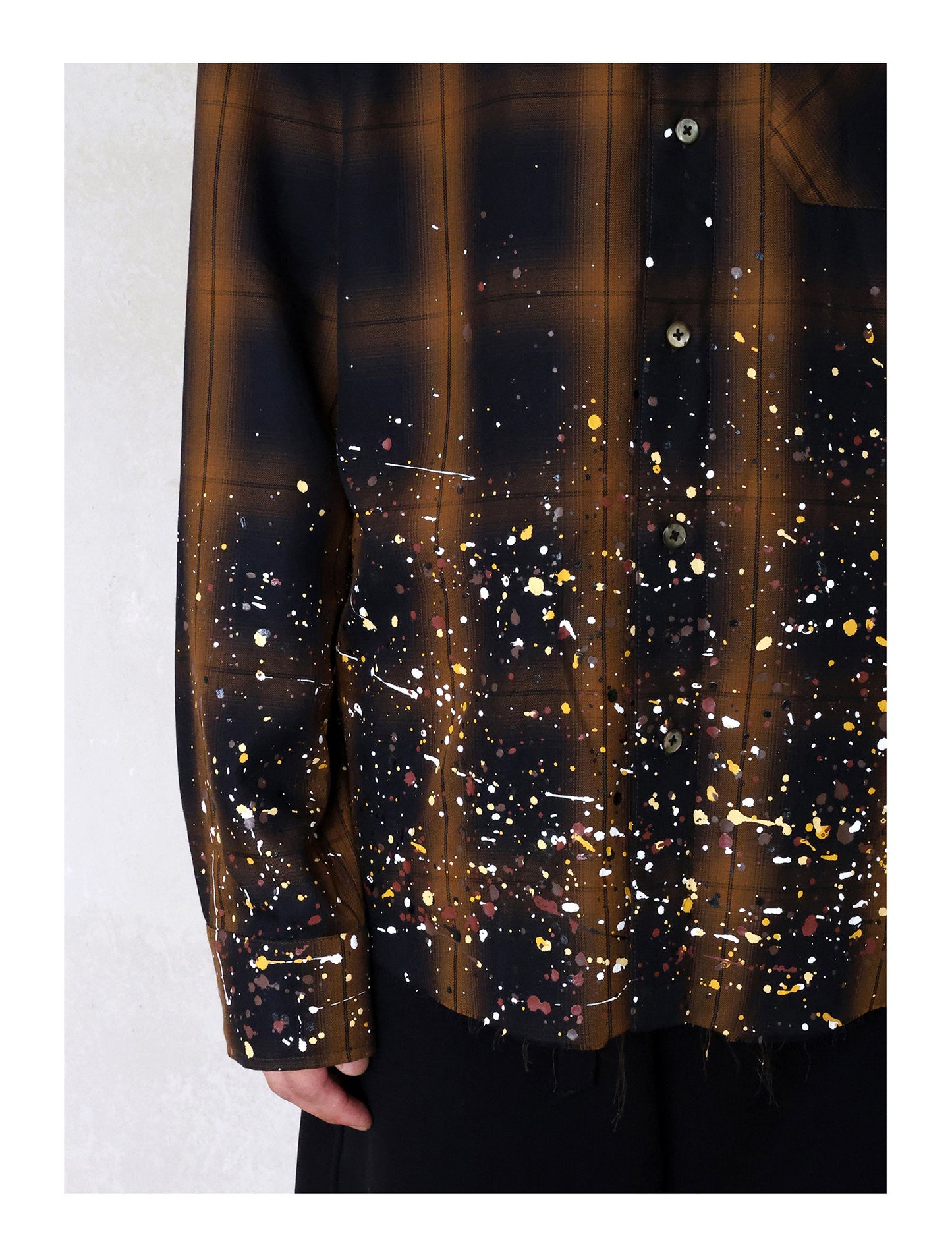 Splatter Check Shirt