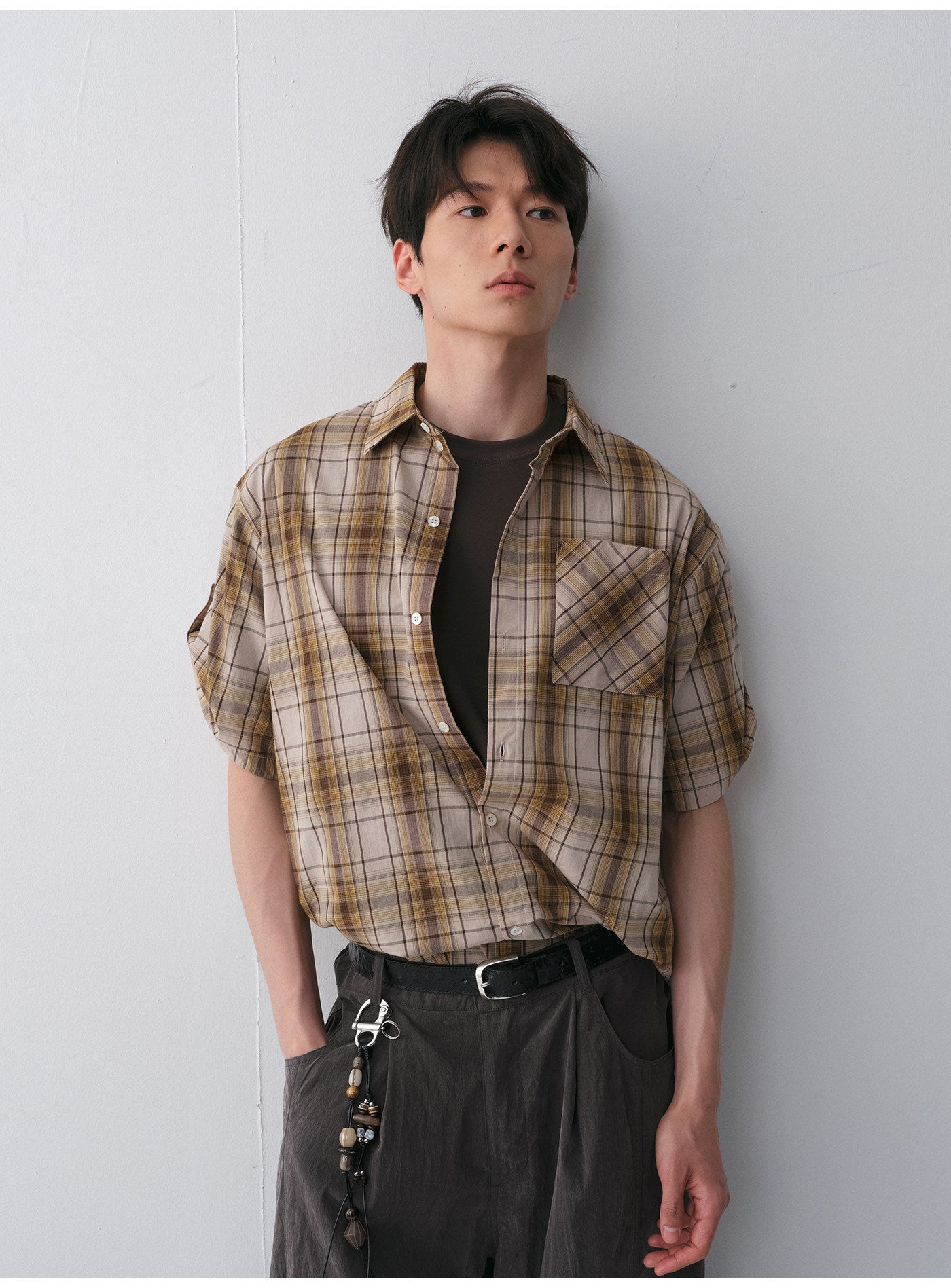 Checkered Shirt with UV Protection