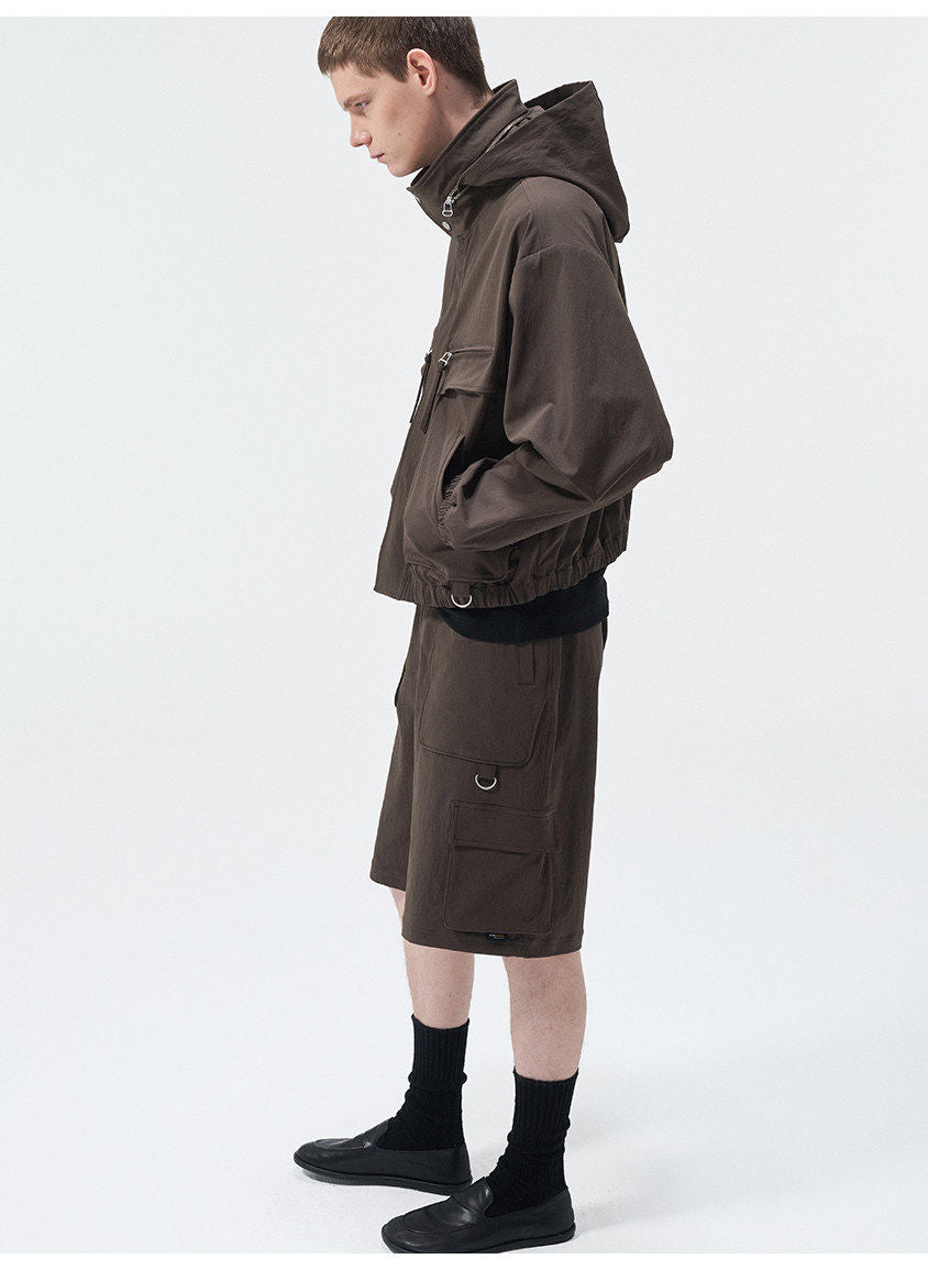 Short-length paratrooper jacket