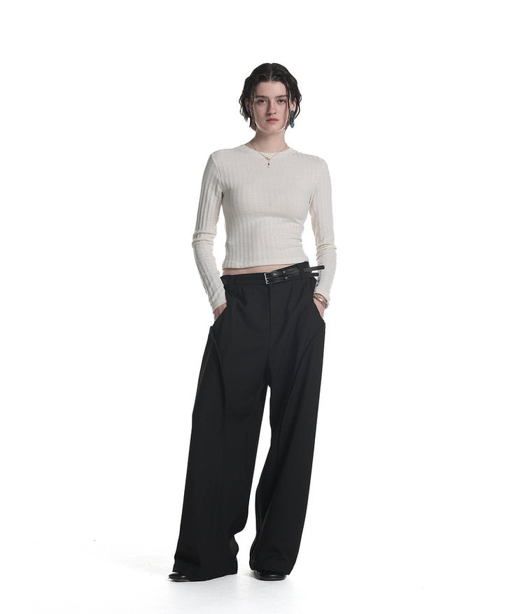 Deconstructed Versatile Casual Pants