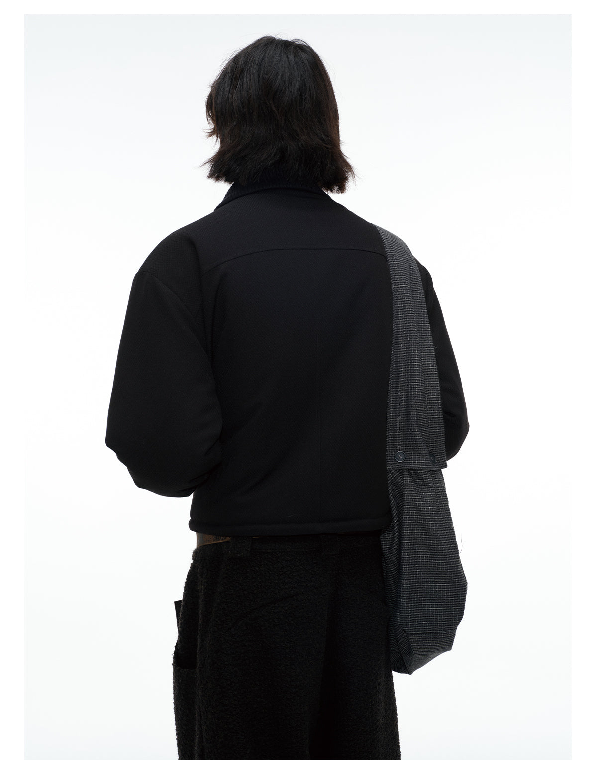 Spiral Pocket Cotton Jacket