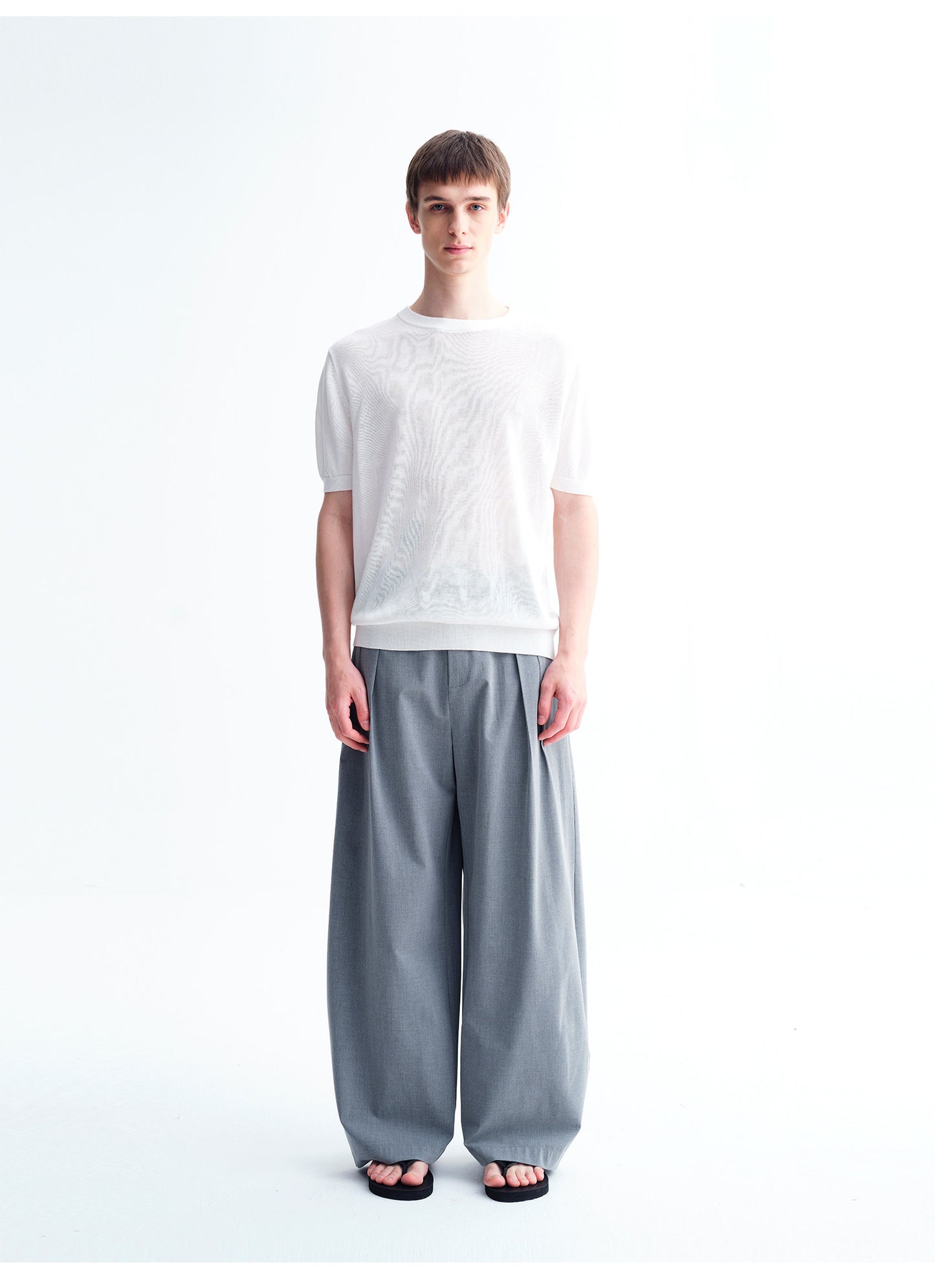 Cool High-Waisted Wide-Leg Pants