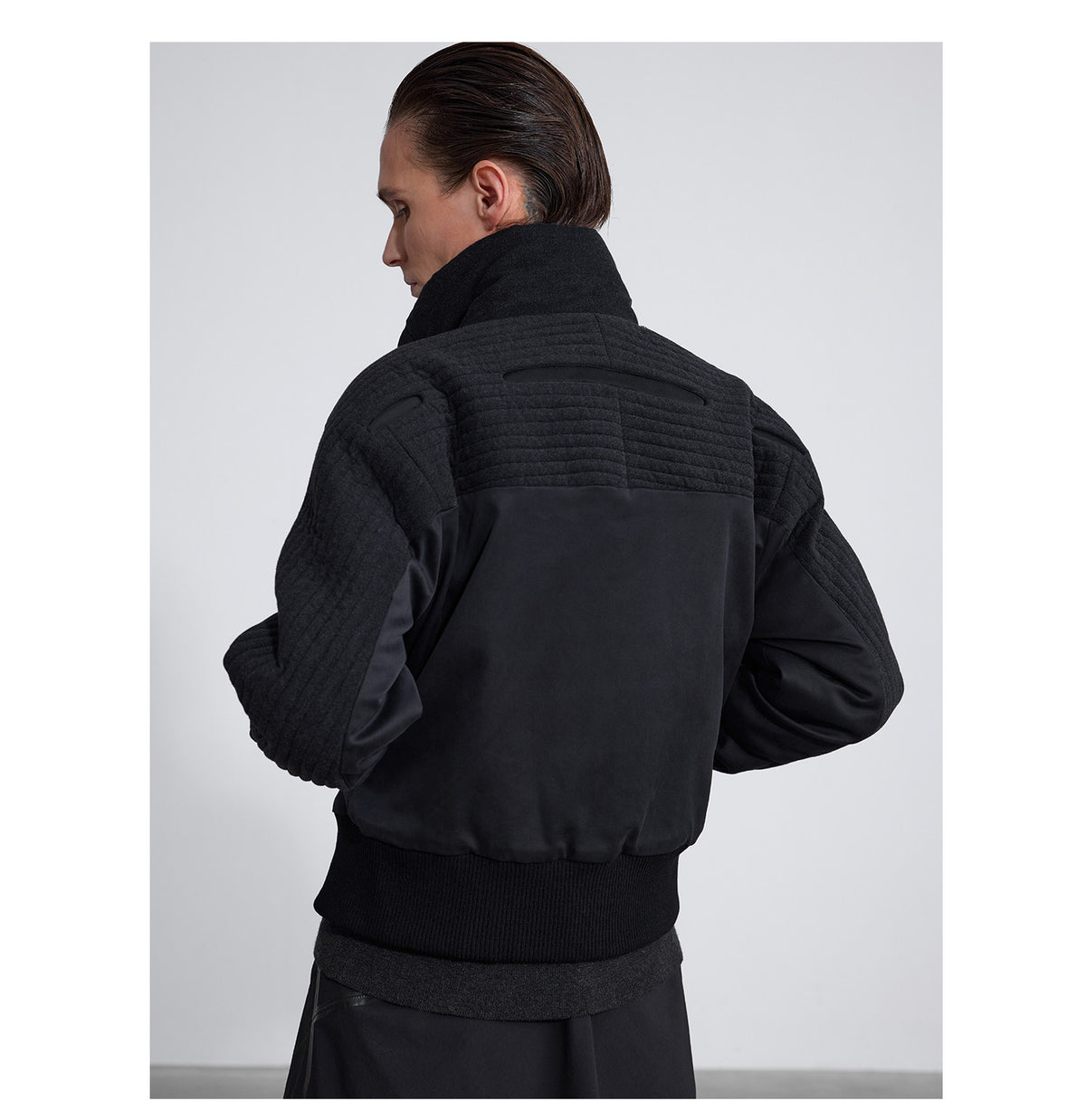 3D-Structured Quilted Jacket
