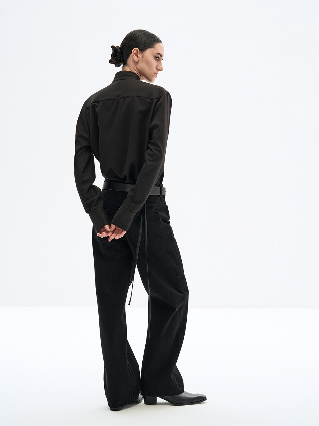 Accordion Pleat Shirt