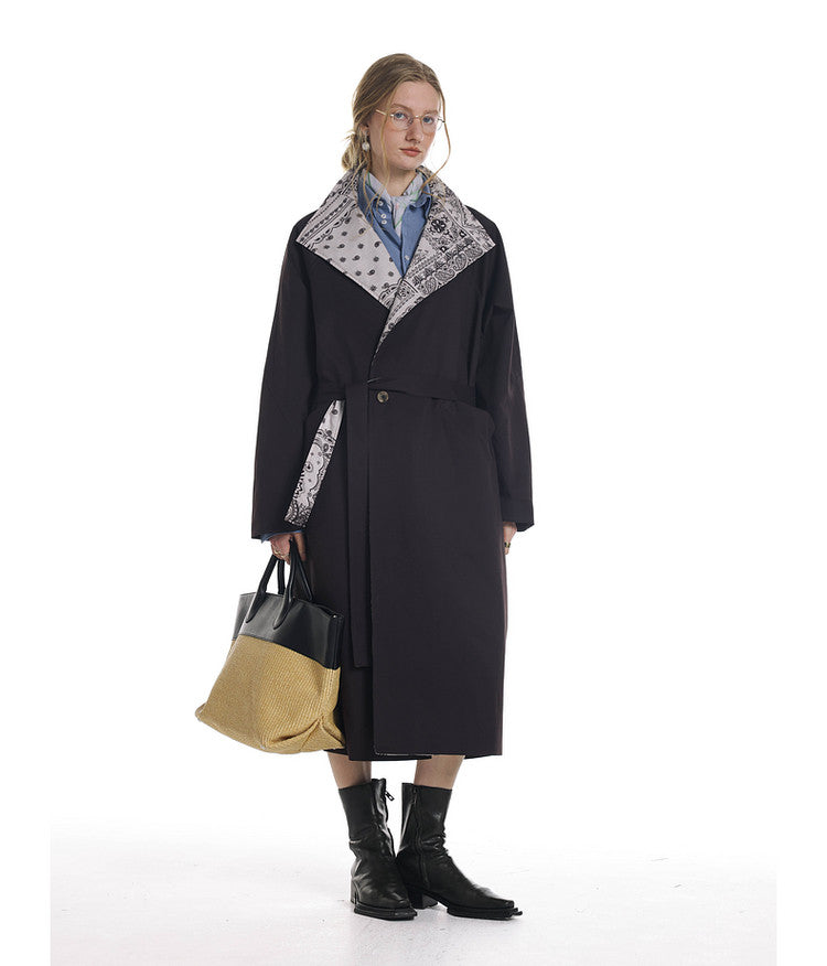 Vintage Long Trench Coat