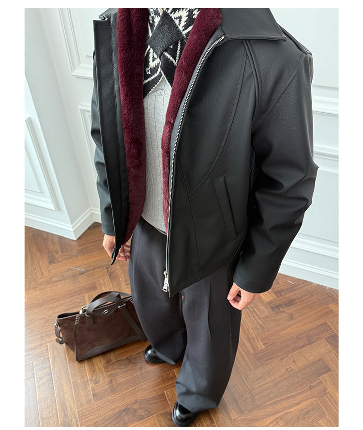 Casual Leather Jacket